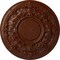 Ekena Millwork Jackson Ceiling Medallion (Canopies up to 13 1/2"), 32 3/4"OD x 2 1/2"P, Burnished Mahogany Crackle CM32JABMC - alternate 1